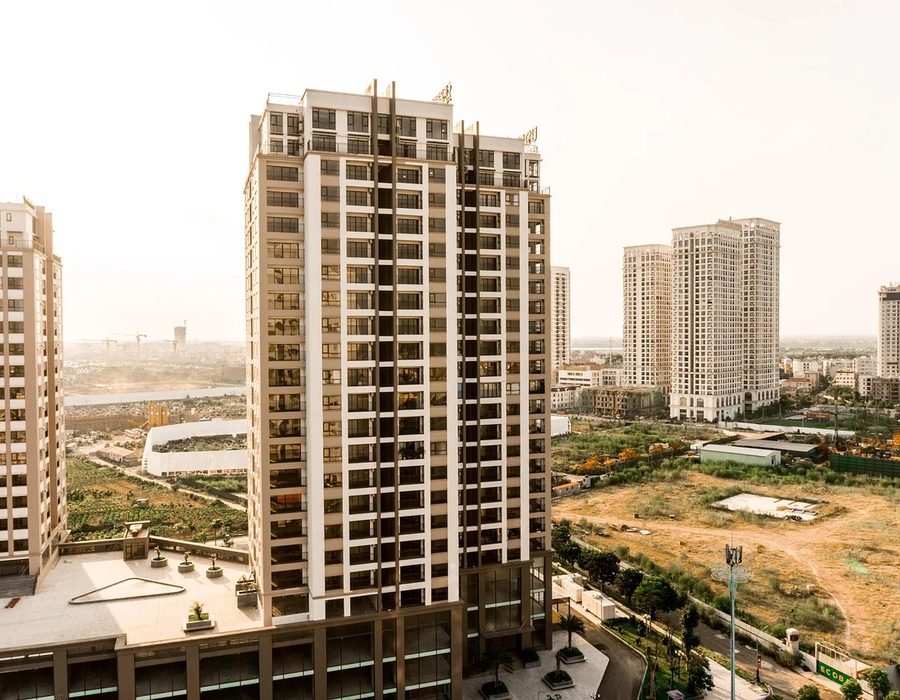 High-rise residential apartment towers